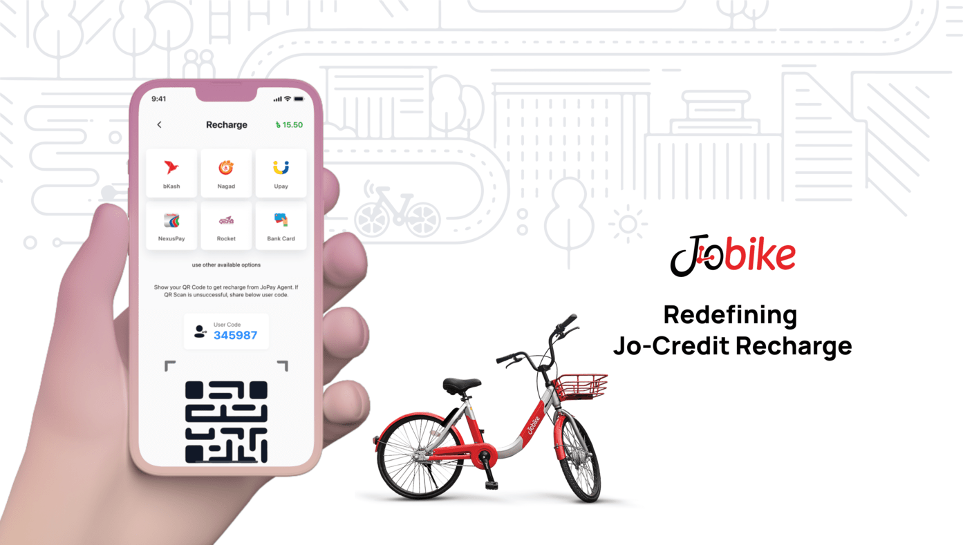 Jobike is an app-based station less bicycle-sharing services, provides an eco-friendly solution for mobility and healthy lifestyles. The users can enjoy their ride by using Jo-Credit Balance and get recharege from only the nearest JoPoints.