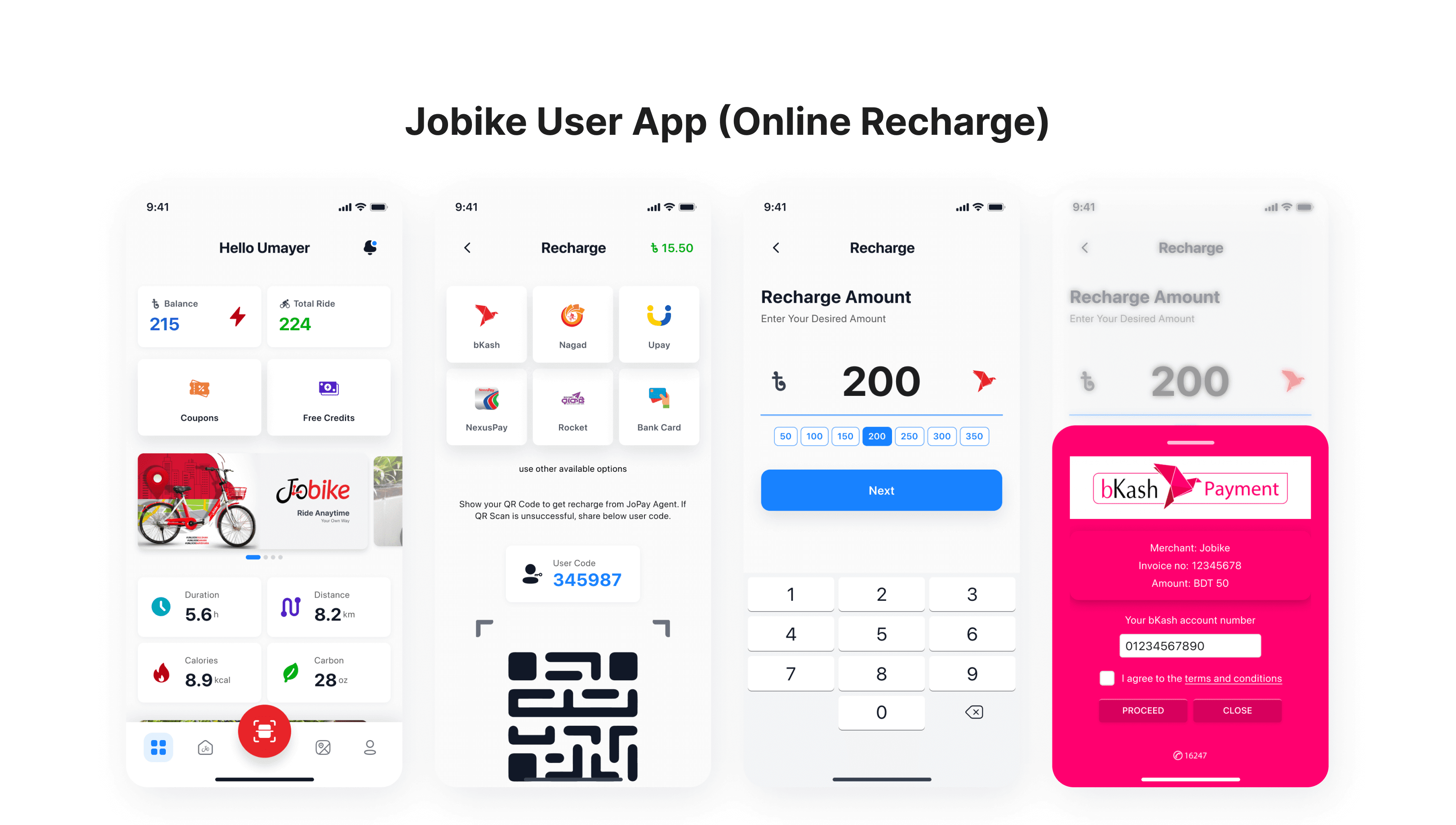 Jobike App Case Study by Anamoul Rouf, Product Designer